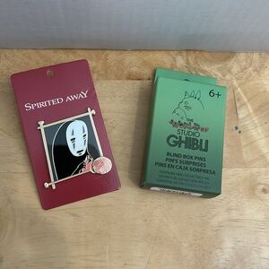 Studio Ghibli Bundle of Two Enamel Pins